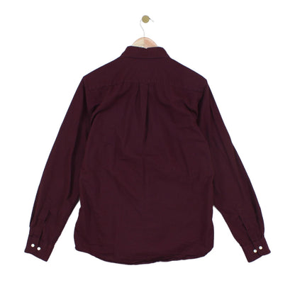 Mens Shirt Tailored Button Up Long Sleeve