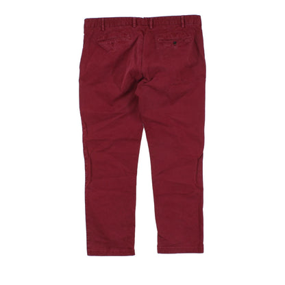 Mens Soho Chino Trousers Low Waist Narrow Fit