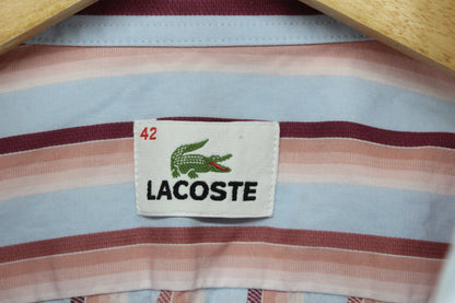 Mens Striped Shirt  Short Sleeve Casual