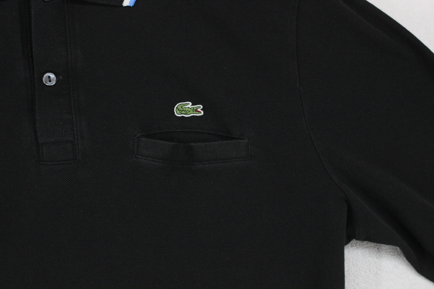 Mens Polo Shirt Long Sleeve Classic Logo
