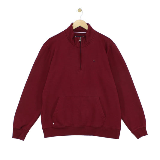 Mens 1/4 Zip Sweatshirt Embroidered