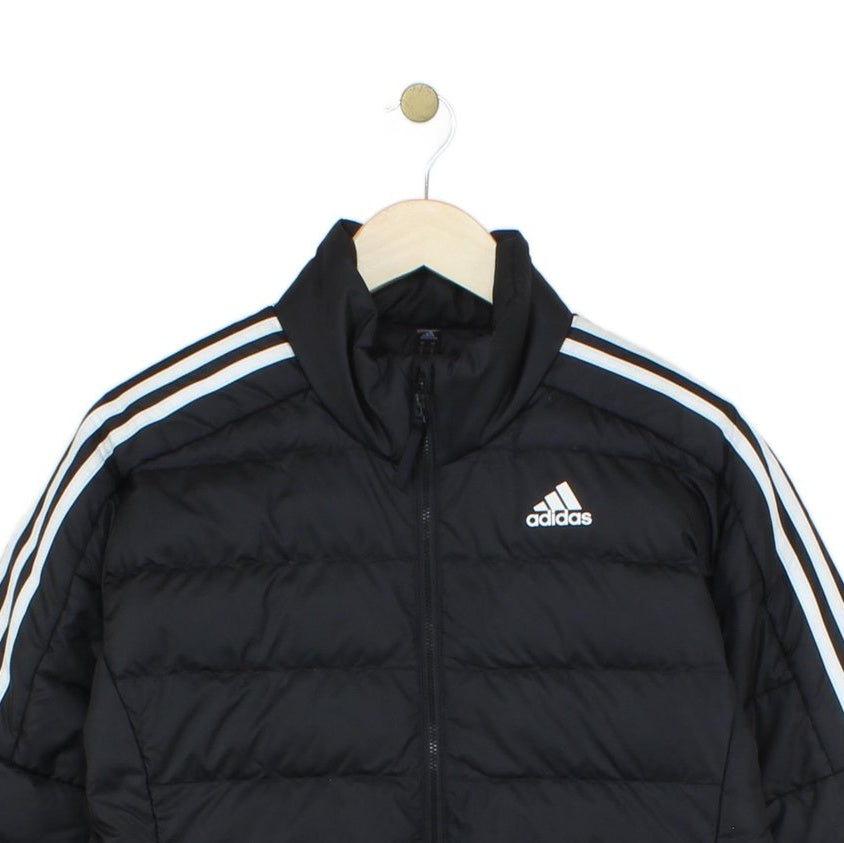 Mens Quilted Jacket Lightweight Striped Down