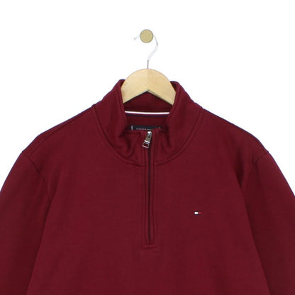 Mens 1/4 Zip Sweatshirt Embroidered