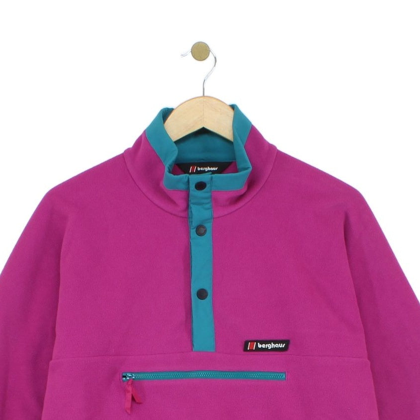 Mens Fleece Jumper Retro Outdoor