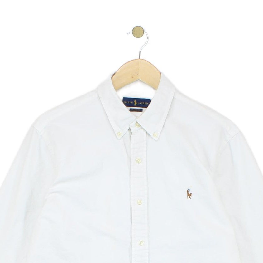 Mens Oxford Shirt Classic Fit Long Sleeve