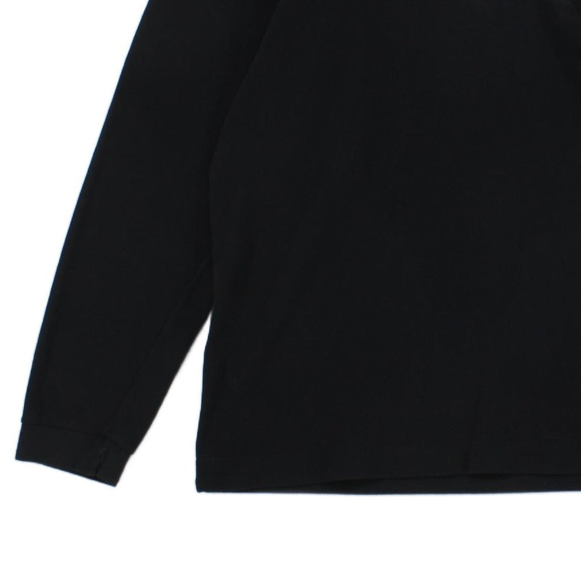 Mens Polo Shirt Long Sleeve Classic Logo