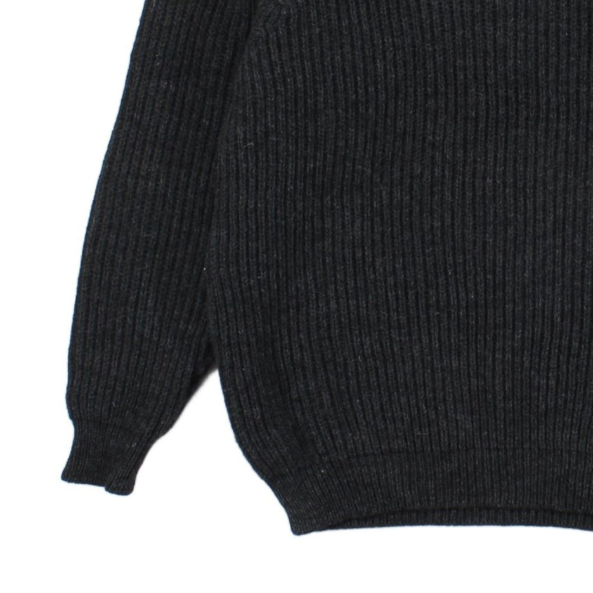 Mens Fisherman Jumper Knitted Wool
