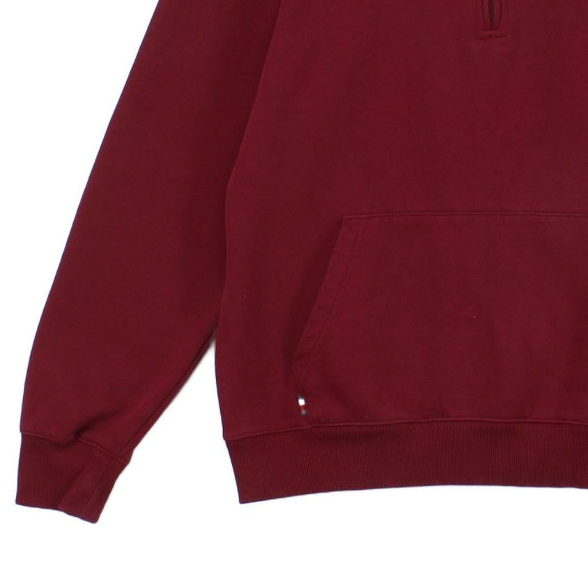 Mens 1/4 Zip Sweatshirt Embroidered