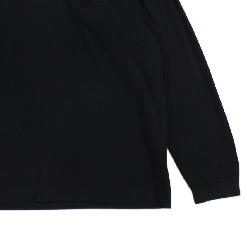 Mens Polo Shirt Long Sleeve Classic Logo