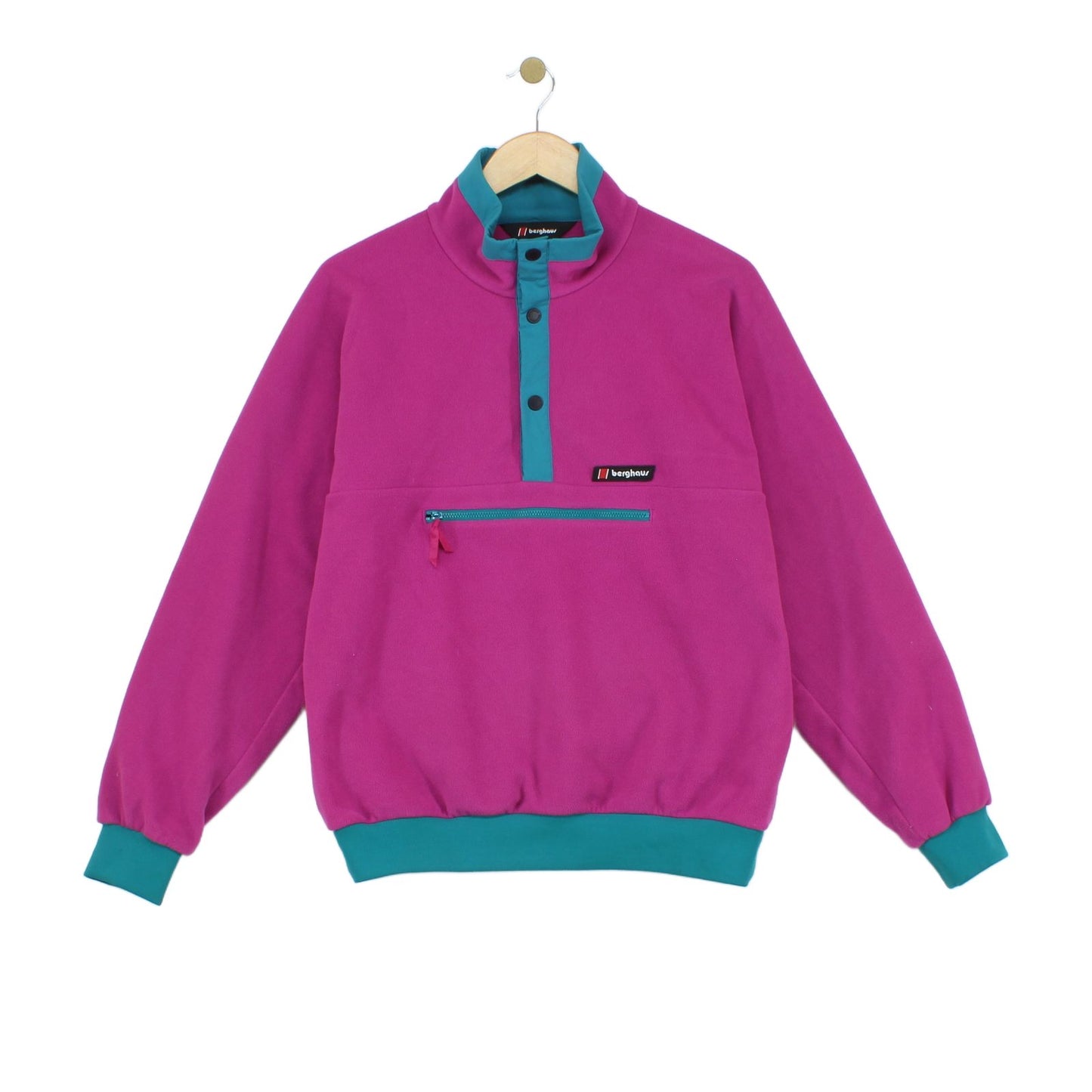 Mens Fleece Jumper Retro Outdoor
