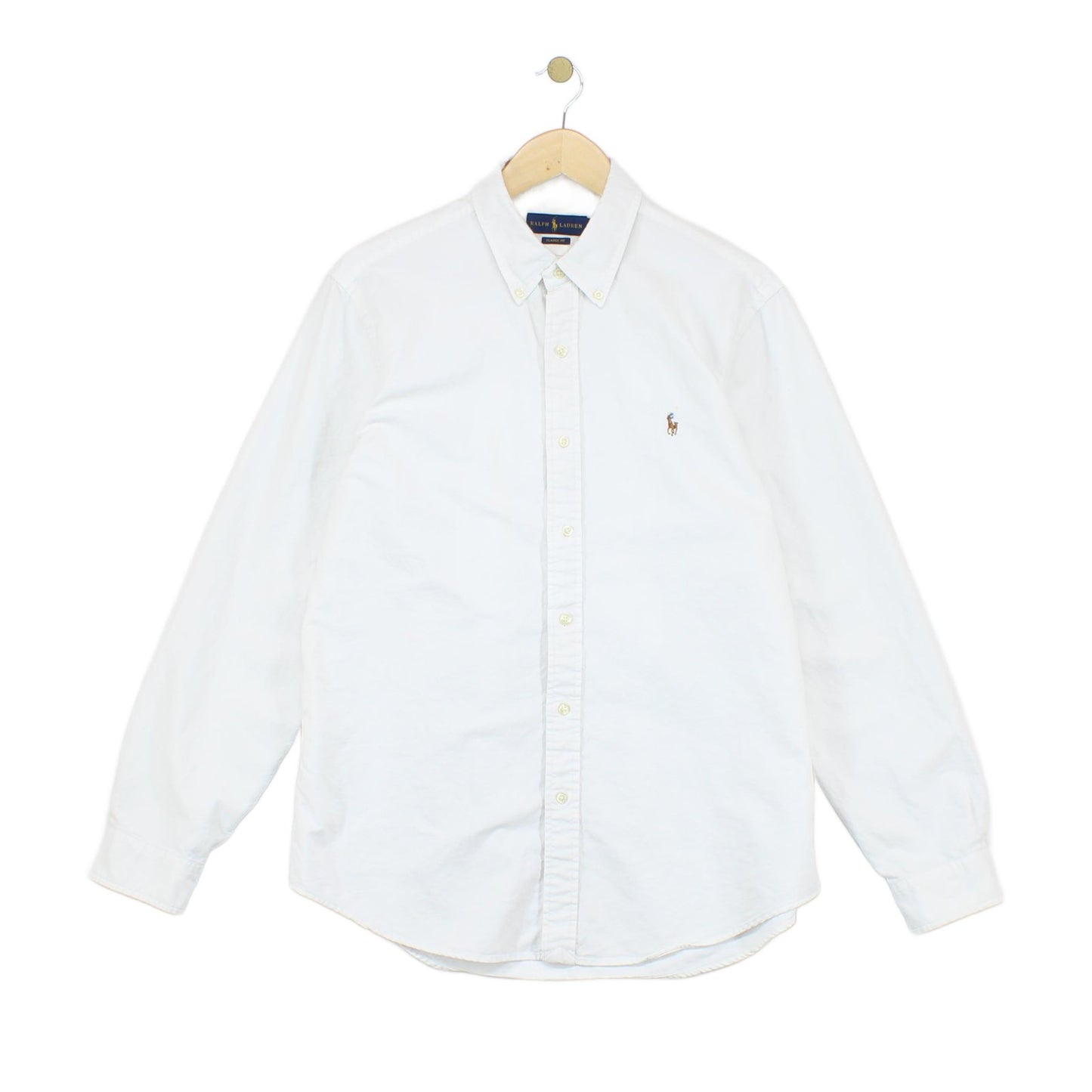 Mens Oxford Shirt Classic Fit Long Sleeve