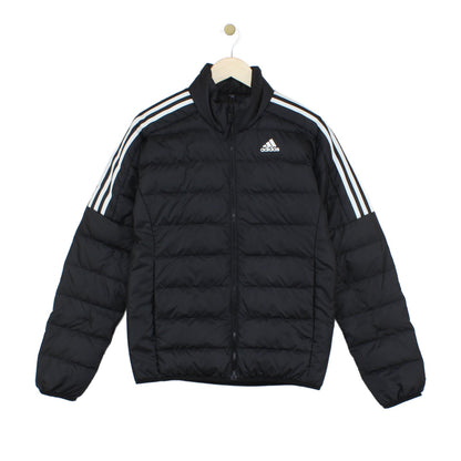 Mens Quilted Jacket Lightweight Striped Down