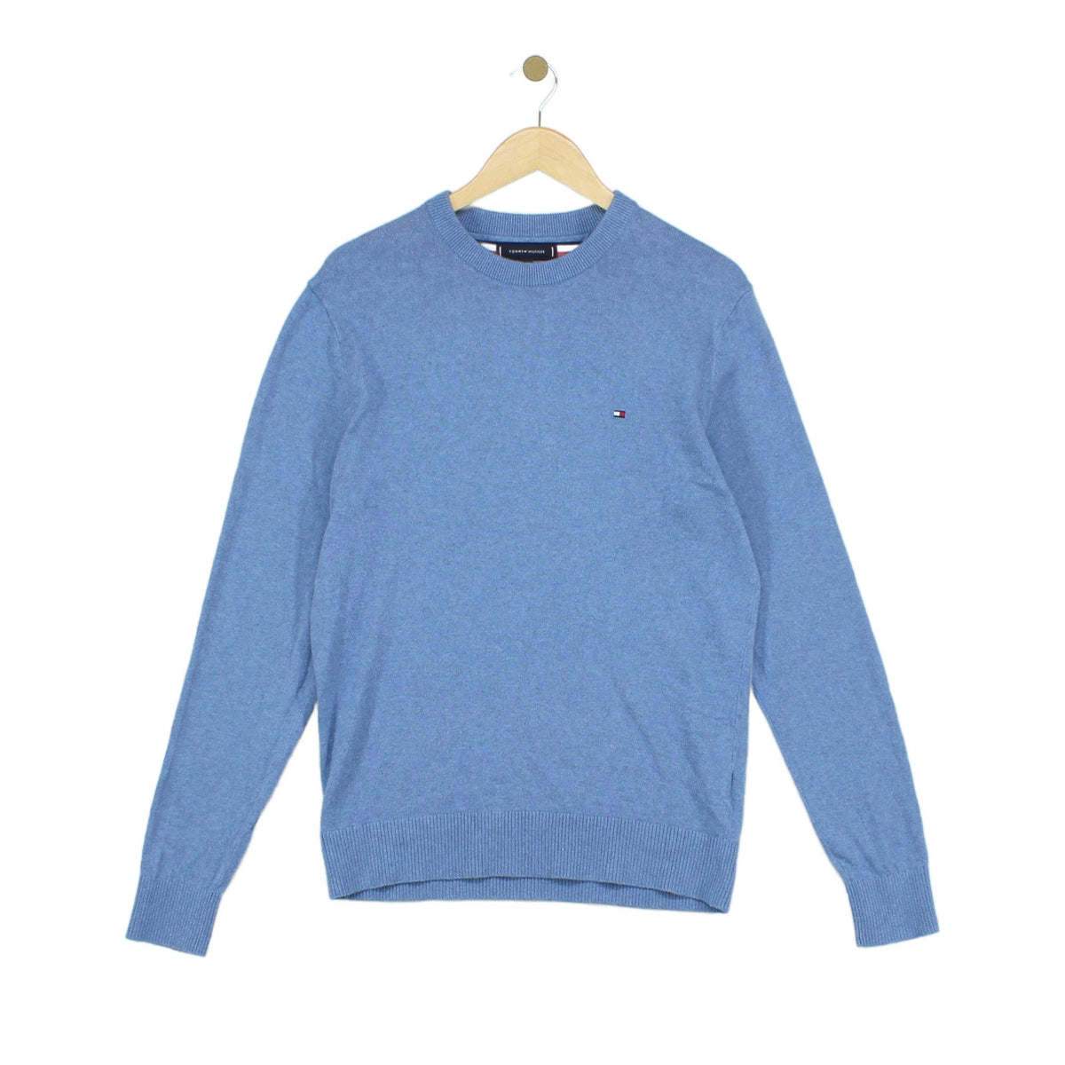 Mens Jumper Pima Cotton Cashmere Blend