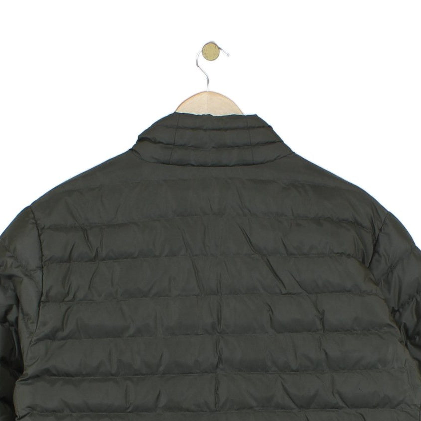 Mens Quilted Jacket Padded Full Zip Golf