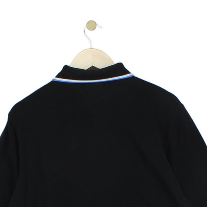 Mens Polo Shirt Long Sleeve Classic Logo