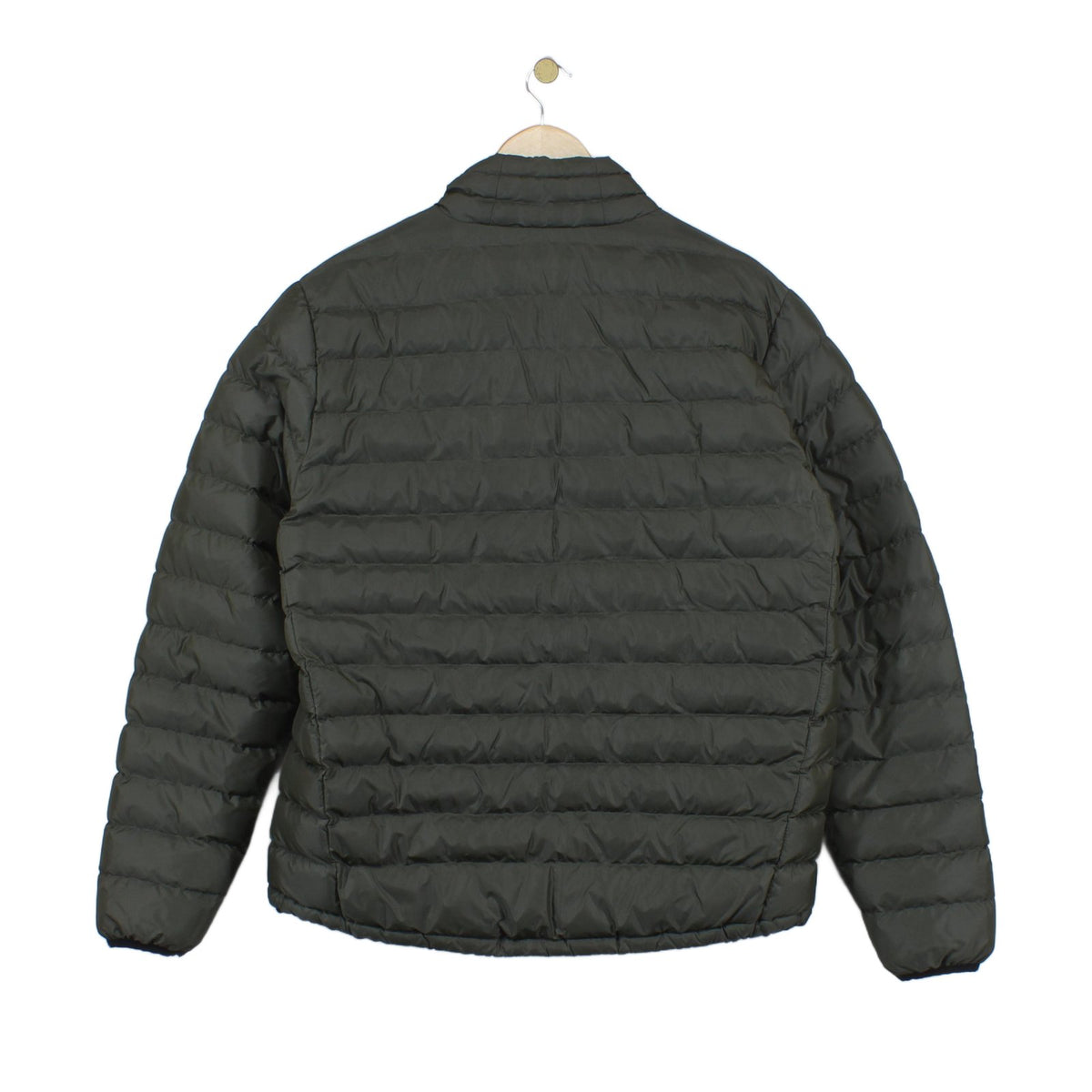 Mens Quilted Jacket Padded Full Zip Golf