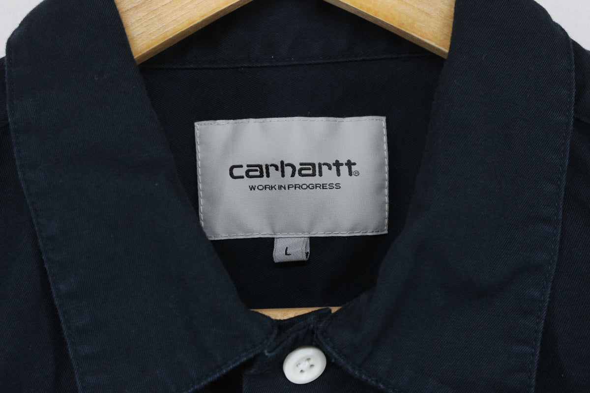 Mens Workwear Shirt Button Up Short Sleeve