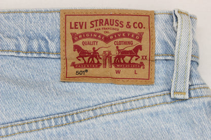 Womens 501 Jeans Classic Fit Button Fly