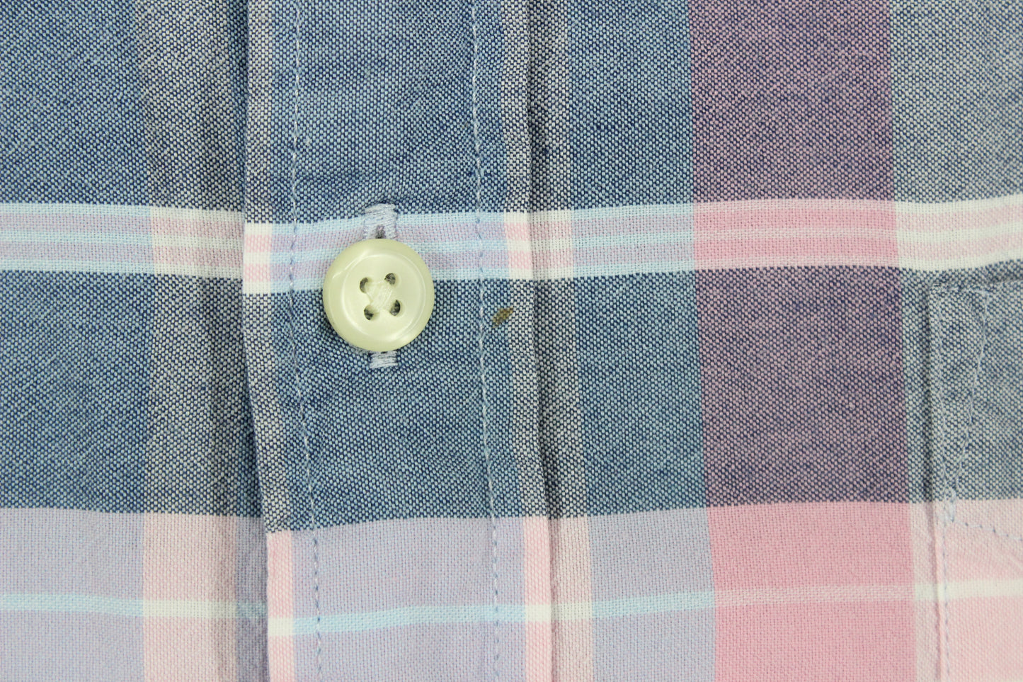 Mens Plaid Shirt Short Sleeve Check