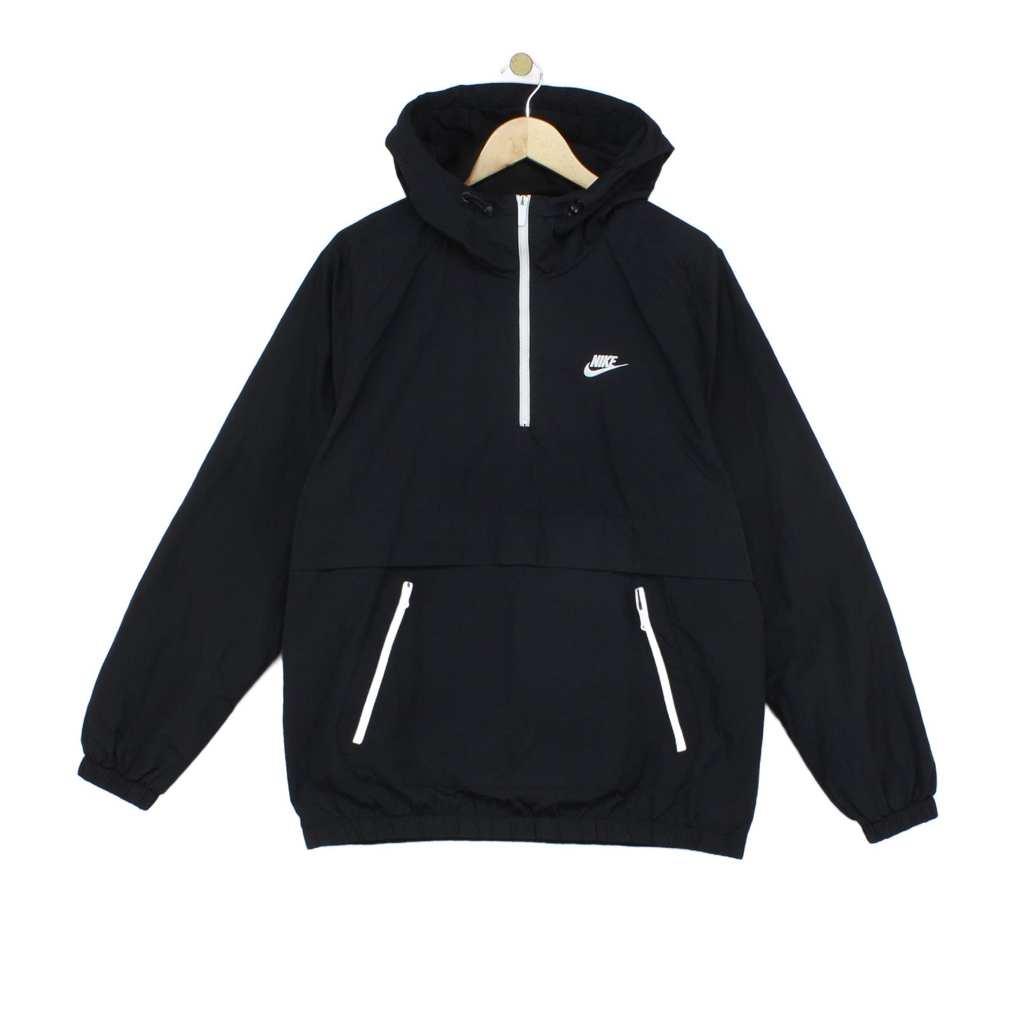 Mens Windbreaker Jacket Pullover 1/4 Zip