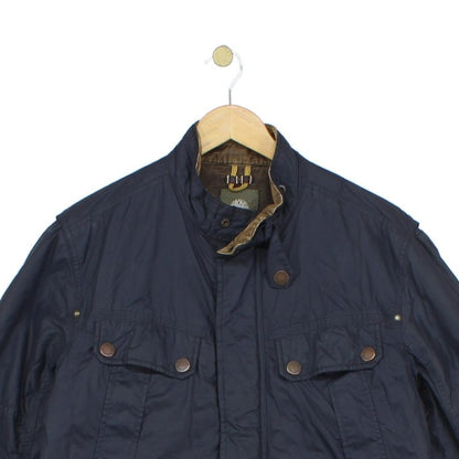 Mens Field Jacket Insulated Corduroy Collar Full Zip