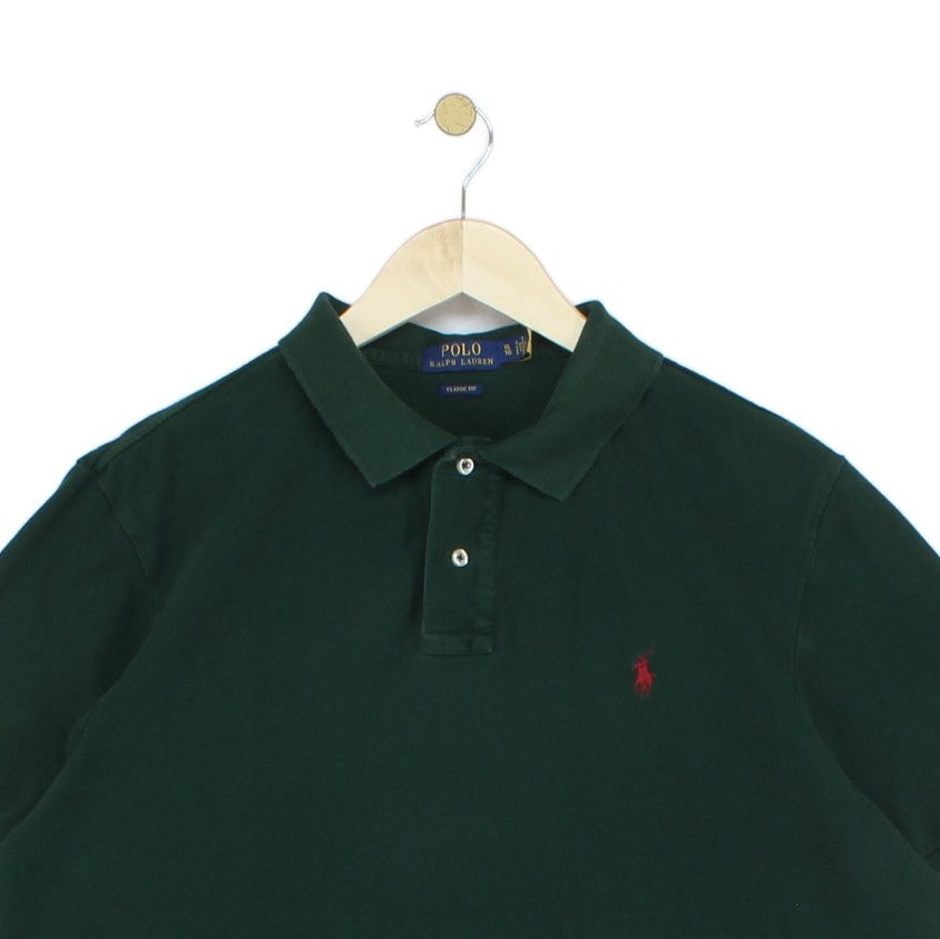 Mens Polo Shirt Classic Fit Collared