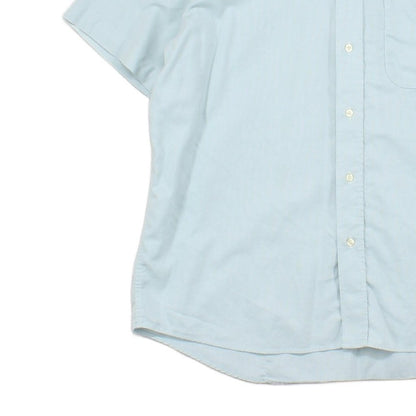 Mens Shirt Button Up Short Sleeve Classic