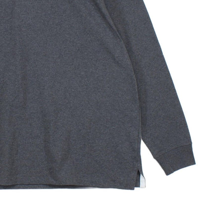 Mens Rugby Polo Shirt Classic Fit Long Sleeve