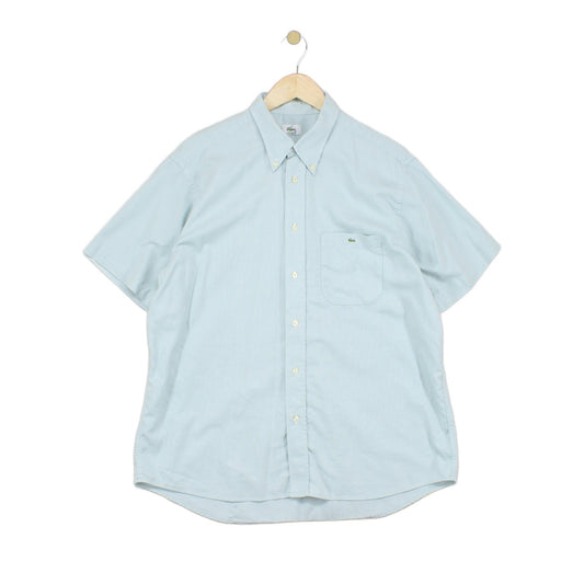 Mens Shirt Button Up Short Sleeve Classic