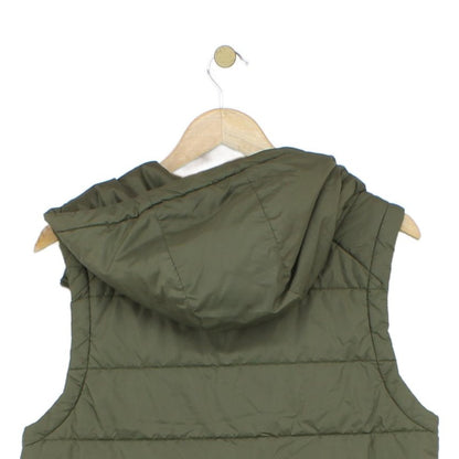 Mens Bodywarmer Hooded Puffer Outerwear