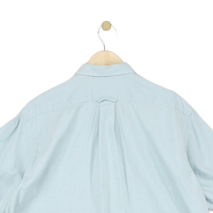 Mens Shirt Button Up Short Sleeve Classic