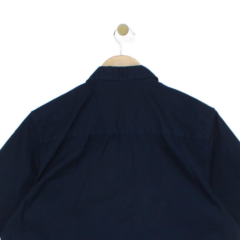 Mens Workwear Shirt Button Up Short Sleeve
