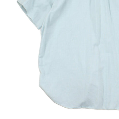 Mens Shirt Button Up Short Sleeve Classic