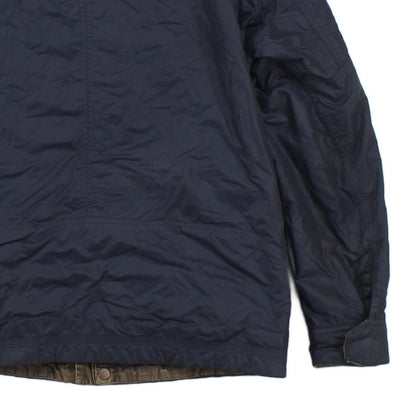 Mens Field Jacket Insulated Corduroy Collar Full Zip