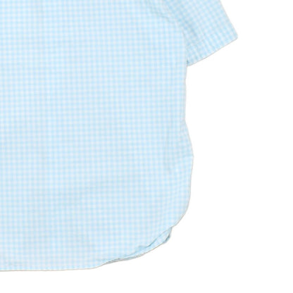 Mens Shirt Short Sleeve Check Classic