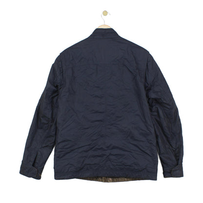 Mens Field Jacket Insulated Corduroy Collar Full Zip