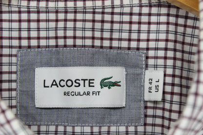 Mens Check Shirt Short Sleeve Classic