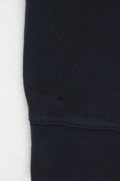 Mens Sweatshirt Embroidered Logo Crew Neck