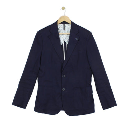 Mens Blazer Formal Linen Mix