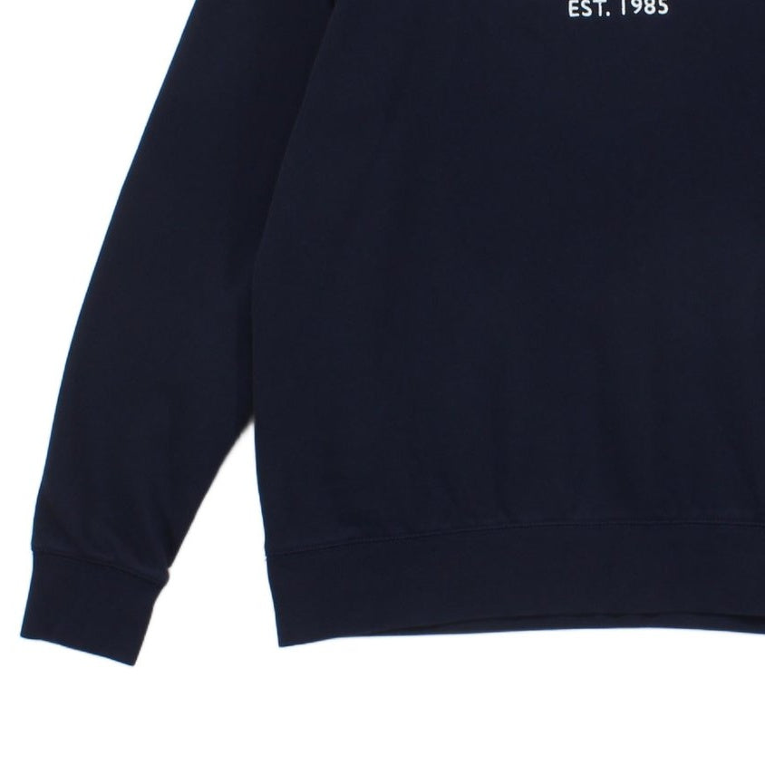 Mens Sweatshirt Embroidered Logo Crew Neck