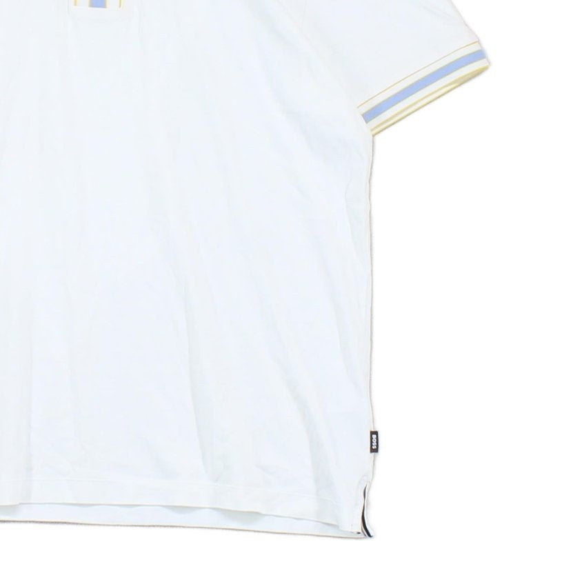 Mens Polo Shirt Stretch Short Sleeve Collared