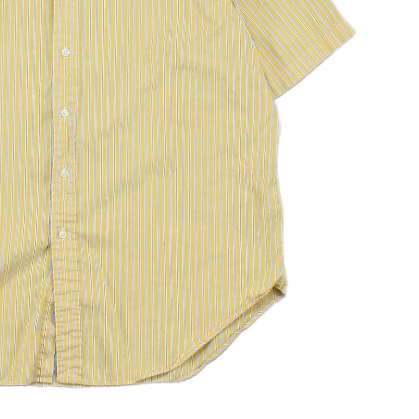 Mens Striped Shirt Short Sleeve