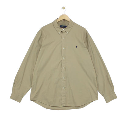 Mens Shirt Stretch Long Sleeve Custom Fit