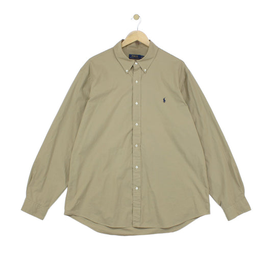 Mens Shirt Stretch Long Sleeve Custom Fit