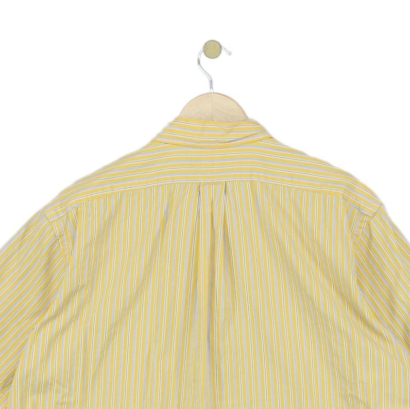 Mens Striped Shirt Short Sleeve