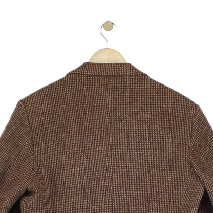 Mens Harris Tweed Blazer Check Formal Wool
