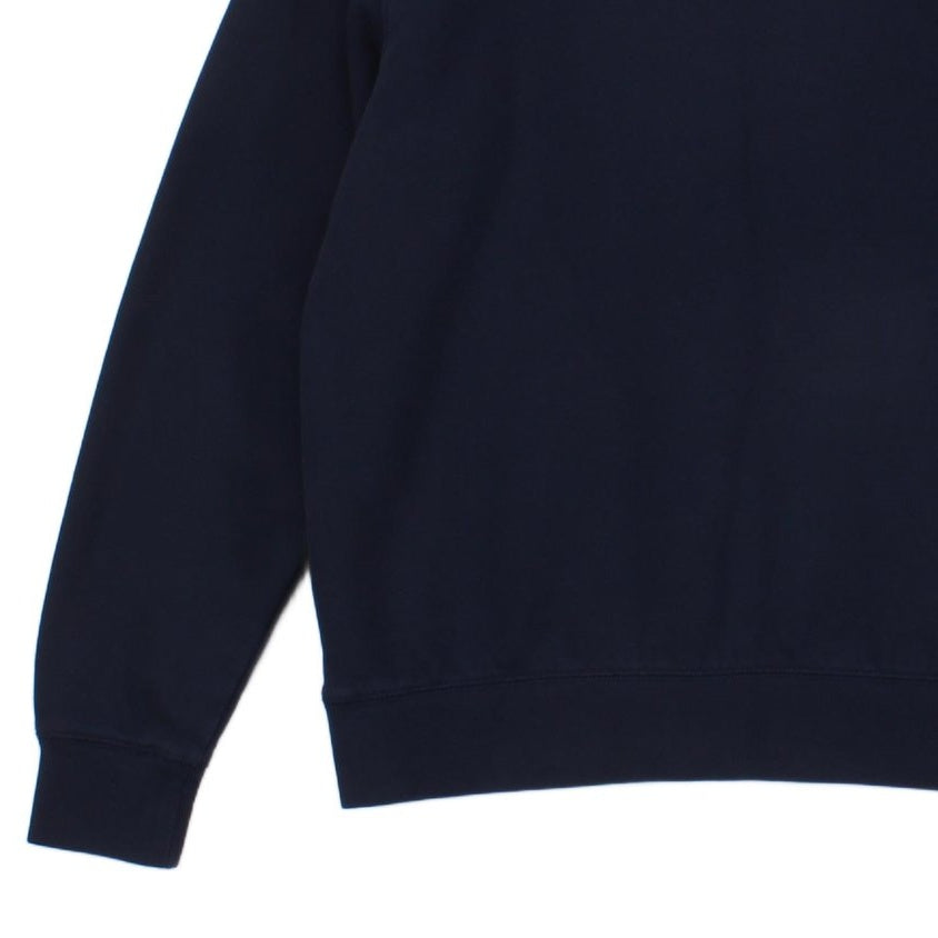Mens Sweatshirt Embroidered Logo Crew Neck