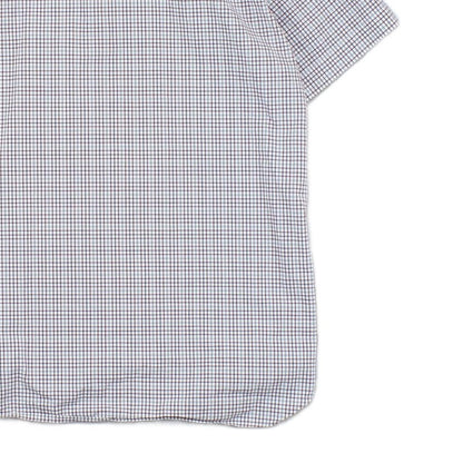 Mens Check Shirt Short Sleeve Classic