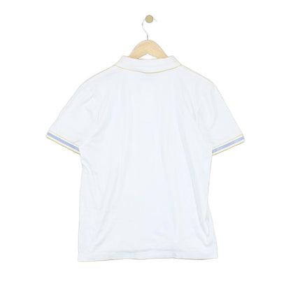 Mens Polo Shirt Stretch Short Sleeve Collared