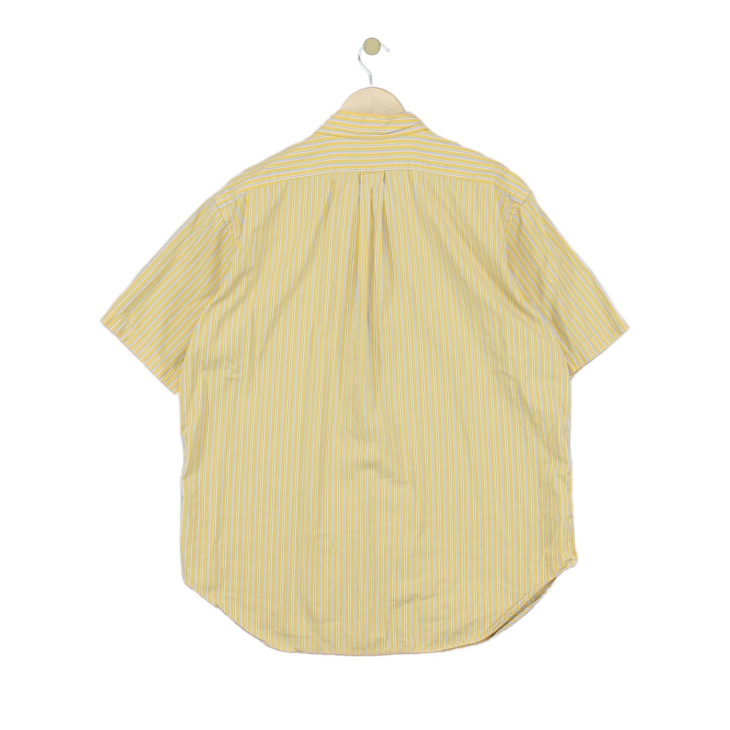 Mens Striped Shirt Short Sleeve